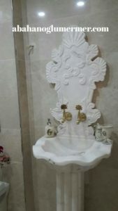 banyo lavabo modeli em-62 ölçüleri : 50x45x180 cm fiyatı : 4000 tl