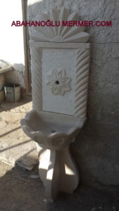 bej mermer lavabo em-074 ölçüleri : 50x170 cm fiyatı 2500 tl