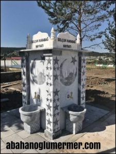 mermer hayrat çeşmesi