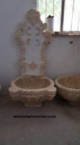 afyon bal mermer aynalı kurna