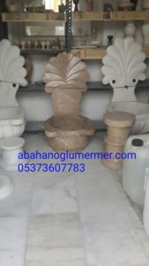 aynalı mermer kurna