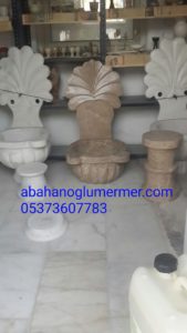 mermer aynalı kurna