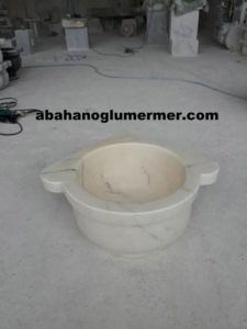 şeker mermer köşe kurnası