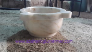 afyon sarılı şeker mermer kurna ku-40 ölçüleri : 45x25 cm fiyatı : 350 tl