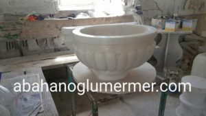 işlemeli beyaz kurna ku-076 ölçüleri : 45x55x35 cm fiyatı : 1800 tl