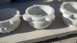 afyon beyaz düz mermer kurna ku-082 ölçüleri : 45x25 cm fiyatı : 350 tl