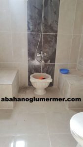 mermer ayaklı kavun dilimli kurna