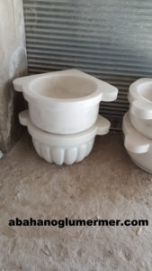 süper beyaz mermer köşe kurnası