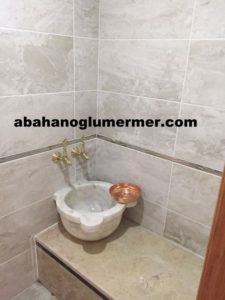 normal beyaz mermer kurna